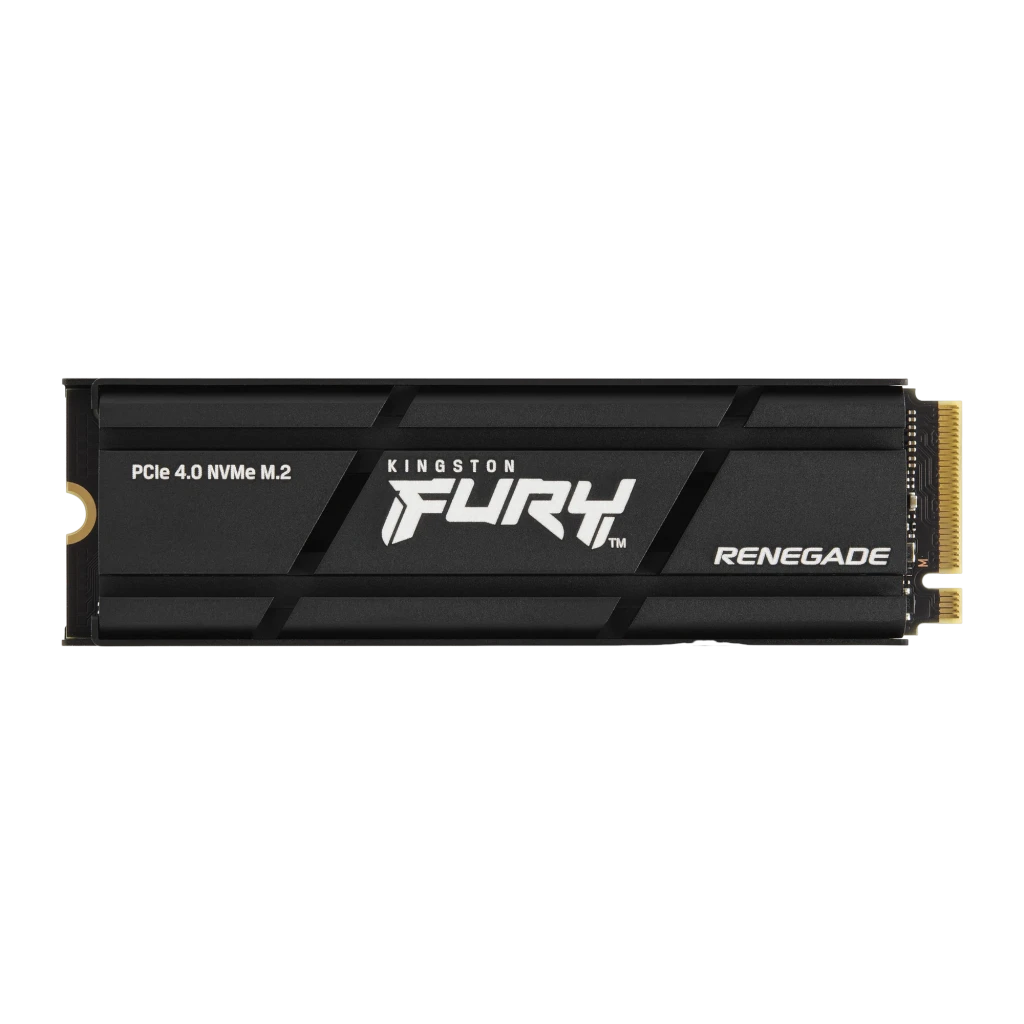 Disco SSD Kingston FURY Renegade 1TB M.2 2280 PCIe 4.0 NVMe com Dissipador