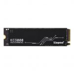 Disco SSD Kingston KC3000 512 GB/ M.2 2280 PCIe 4.0/ com dissipador de calor