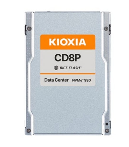 Disco SSD KIOXIA CD8P-R Series KCD8XPUG1T92 Centro de Dados, Leitura Intensiva 1920 GB interna 2.5" PCI Express 5.0 x4 (NVMe)
