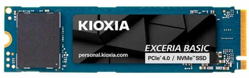 DISCO SSD KIOXIA EXCERIA BASIC NVME 2TB M.2 PCIE 4.0-7.300R/6.800W LSF10Z002TG8