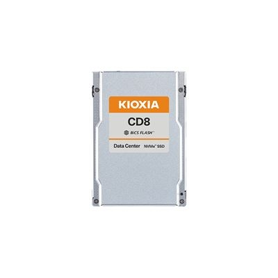 Disco SSD Kioxia KCD8 series - 15,4 TB - interna - 2.5" - U.2 PCIe 4.0 x4 (NVMe)