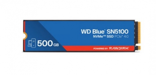 Disco SSD M.2 2280 500 GB PCIe 4.0 (NVMe) WD Blue SN5100 , WDS500G5B0E-00CPE0
