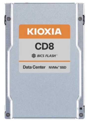 Disco SSD Mixed Use 1600 GB SSD de centro de dados interna 2.5" PCIe 4.0 x4 (NVMe) KIOXIA CD8-V Series KCD8XVUG1T60