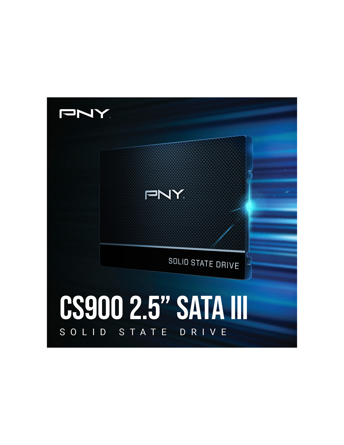 Disco SSD PNY CS900 1TB SATA3 2.5" - Usado Recondicionado