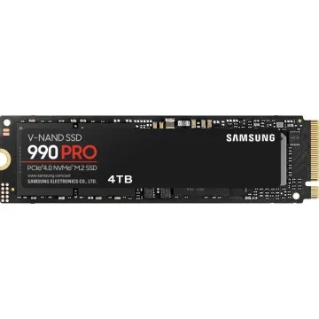 Disco SSD Samsung 990 PRO 4 TB/ M.2 2280 PCIe 4.0/ Compatível com PS5 e PC
