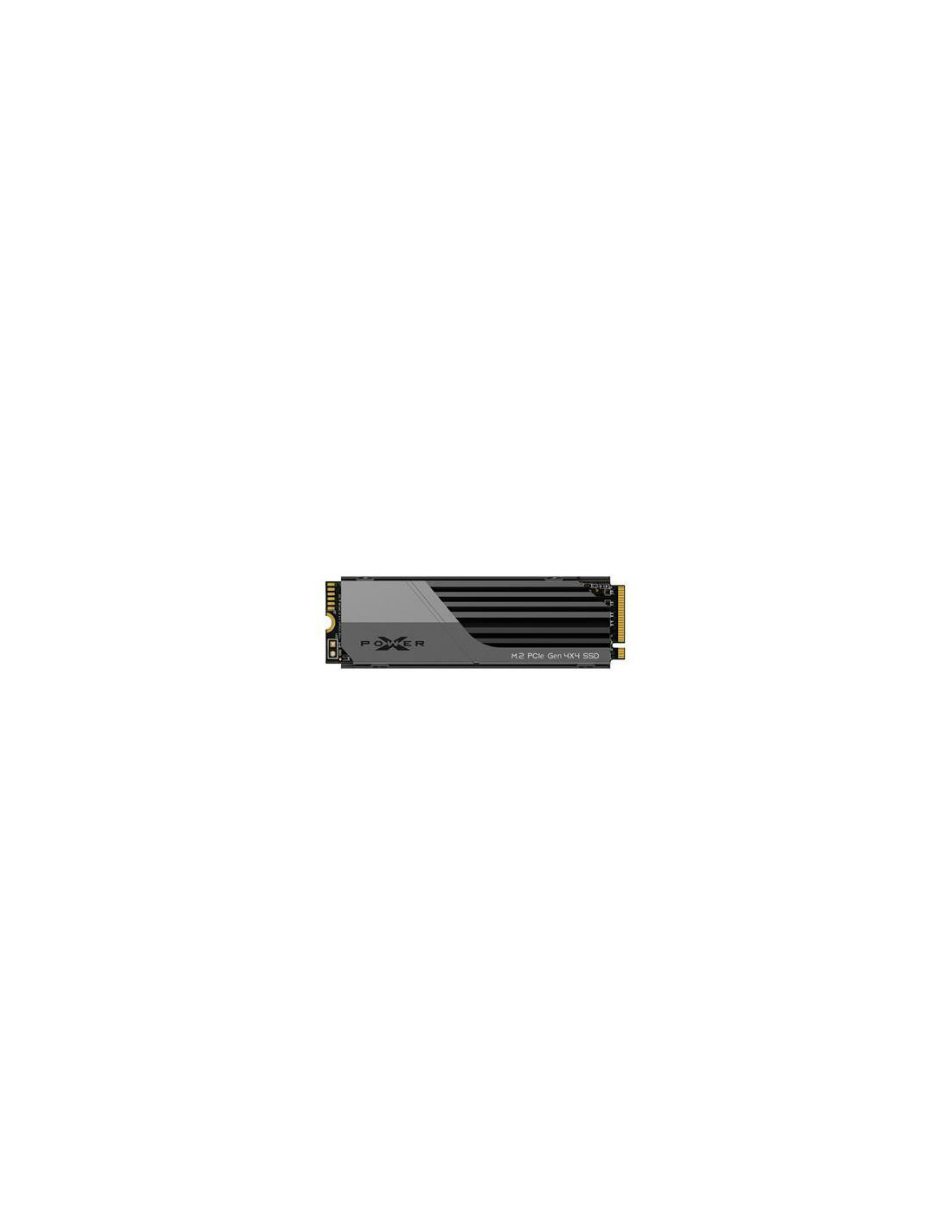 Disco SSD Silicon Power SP01KGBP44XS7005 - 1TB NVMe PCIe Gen4 M.2 2280 com Dissipador