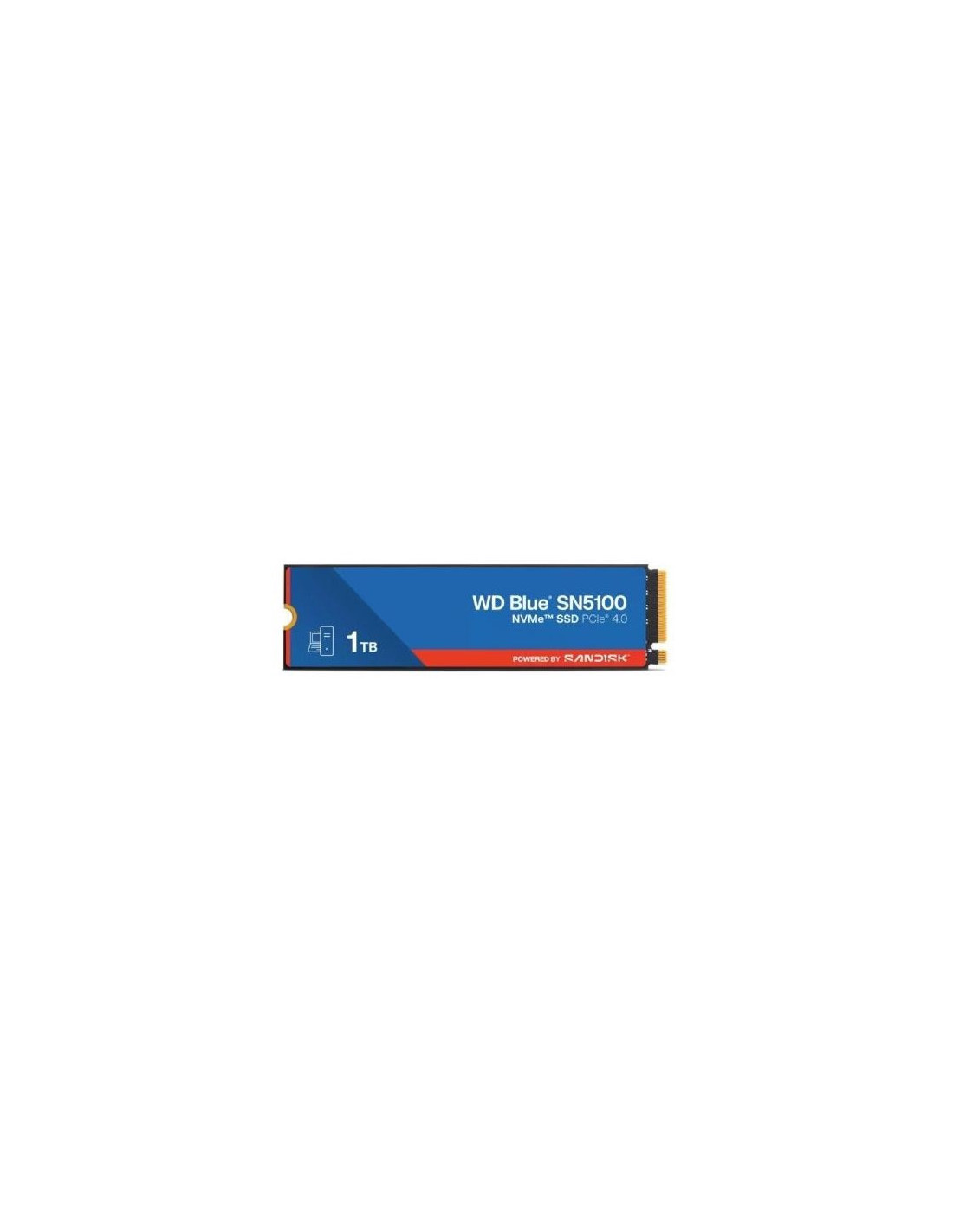 Disco SSD Western Digital Black SN5100 1TB M.2 NVMe, 7100 MB/s Leitura, QLC NAND