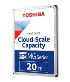 Disco Interno Toshiba 3.5" 20TB MG10ACA20TE MG Series 7200RPM 512MB Bulk
