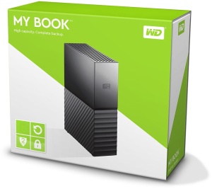 Disco WD My Book WDBBGB0240HBK encriptado 24TB externo USB 3.2 Gen 1 256-bits AES preto