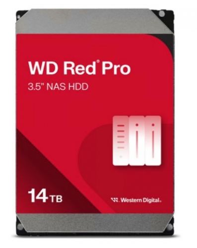 Disco WD Red Pro WD142KFGX 14TB 3.5" SATA 6Gb/s 7200 rpm buffer: 512 MB, WD142KFGX