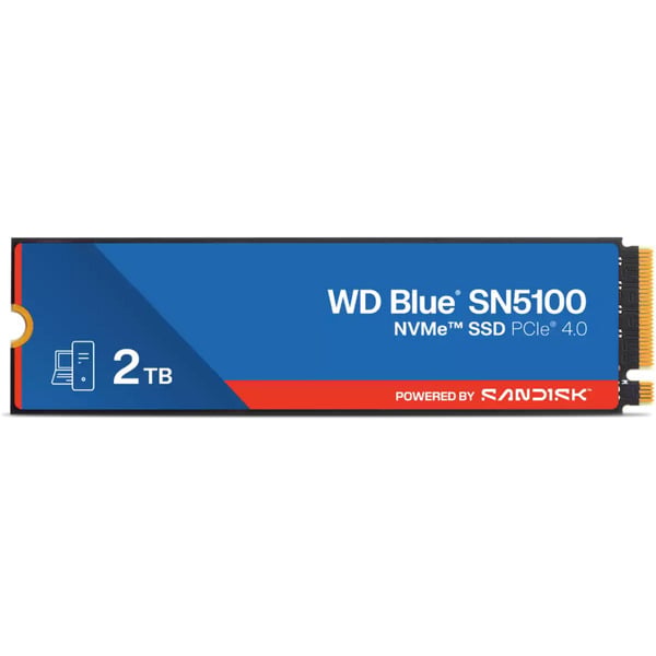 Disco WDS200T5B0E SSD Blue SN5100 2TB PCIe NVMe Gen4, WDS200T5B0E-00CPE0