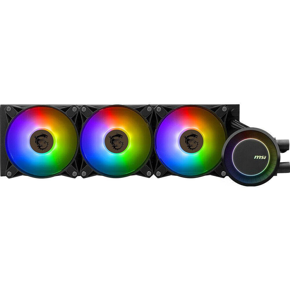 Dissipatore a Liquido MSI MAG CORELIQUID E360 – 3 ventole ARGB, dissipazione massima del calore, compatibile con socket Intel LGA 1150/1151/1155/1156/1200/1700, AMD AM5/AM4/TR4/sTRx4