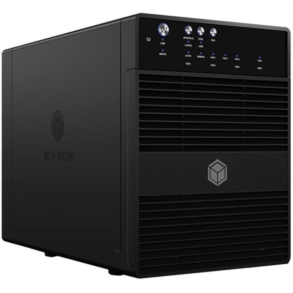 Docking Station HDD 3,5" IB-3640SU3 (Preto) - ICY BOX