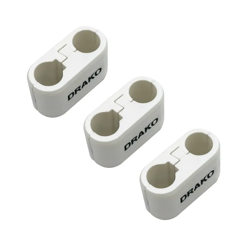 Drako All-In-One Comb HD, Clip per cooler AIO, Ø 10/11 mm - Bianco
