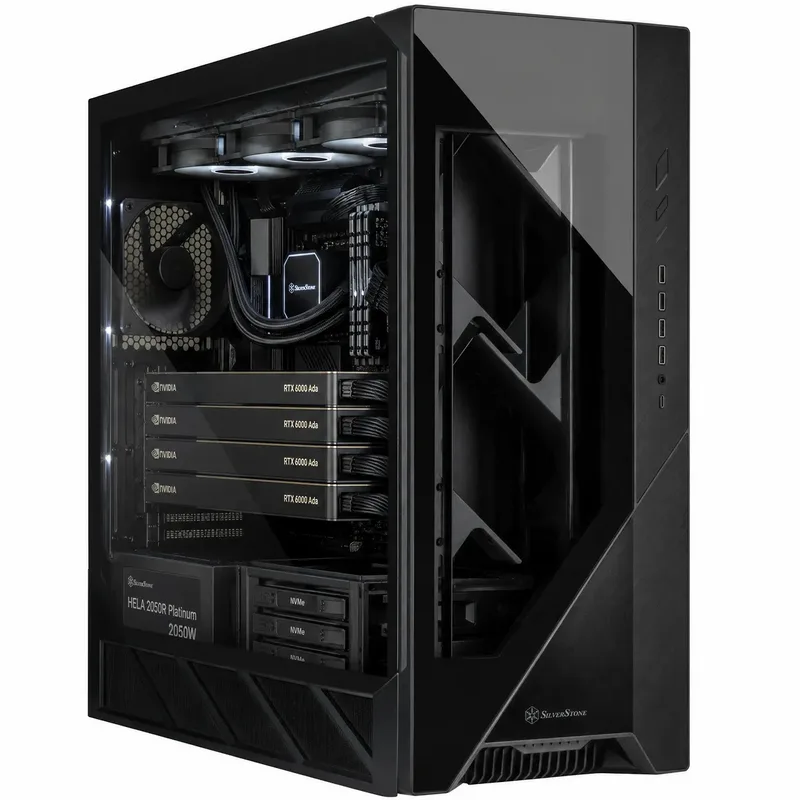 Drako PRO Nexus AI Workstation - Threadripper 9970X, 128GB DDR5, RTX Pro 6000 96GB ECC, Dual NVMe Gen5