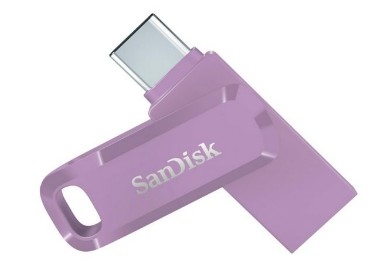Drive flash USB<br>- 128 GB<br>- USB 3.2 Gen 1 / USB-C<br>- lavanda
