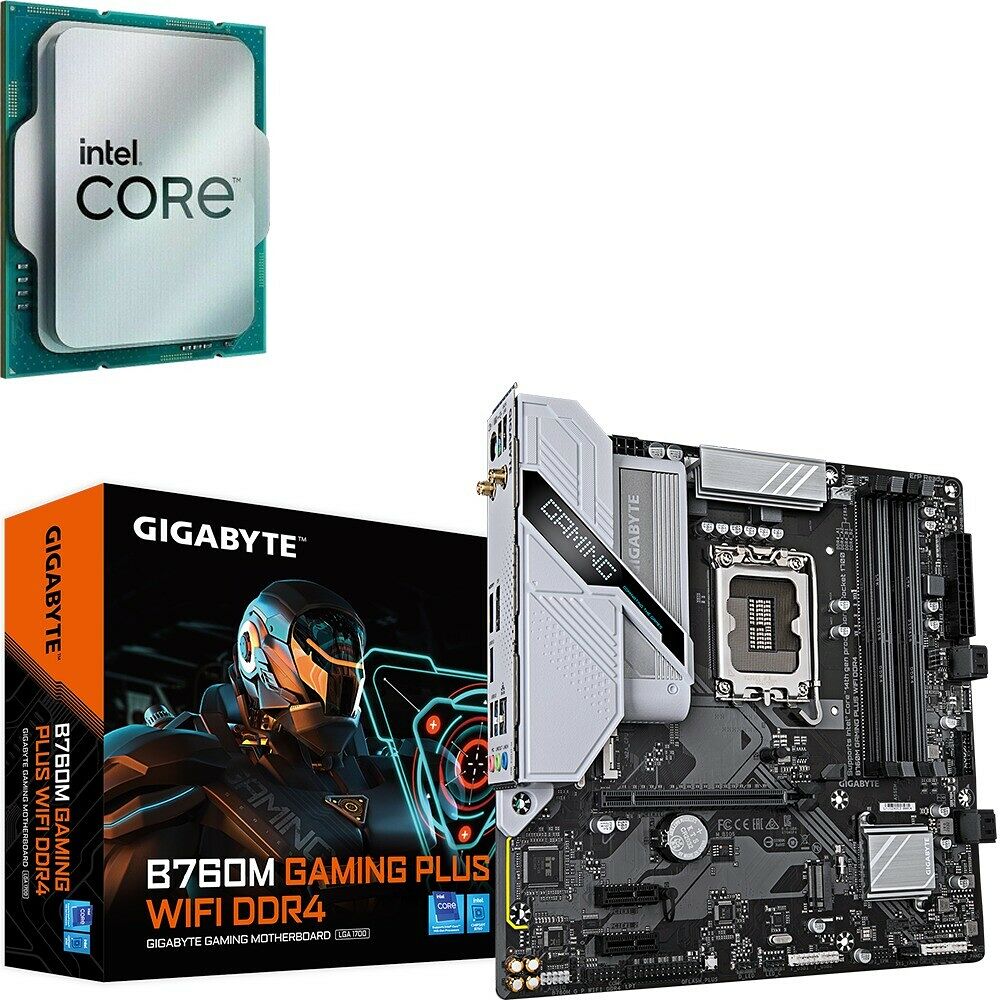 Duo Intel Core i5-14600KF (Tray) + B760M GAMING PLUS WIFI DDR4