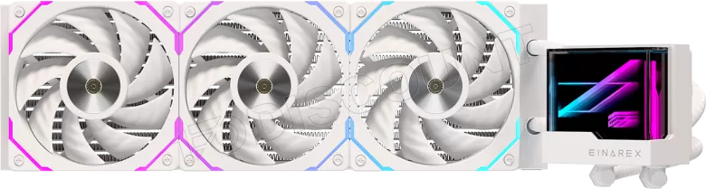 Einarex Vertex 360 RGB | Refrigeración Líquida Espejo infinito Blanca