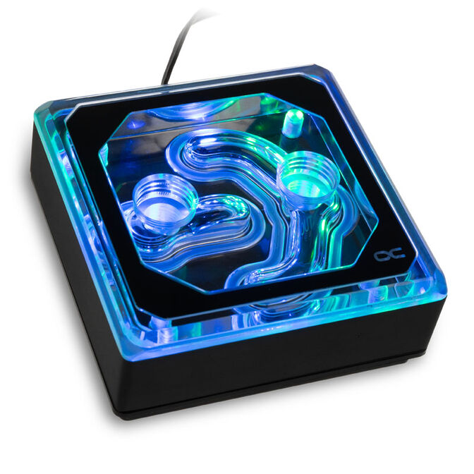 Eisblock XPX Aurora Edge Acryl Black cpu-koeler