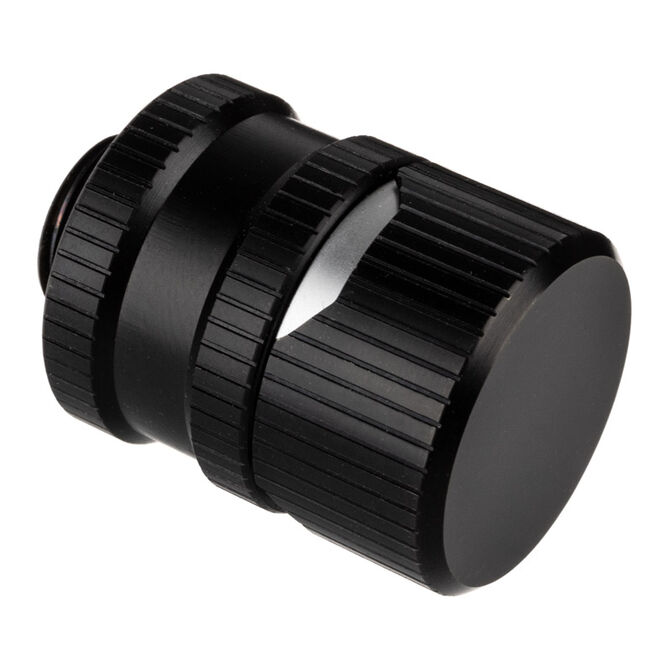 EK Water Blocks EK-Quantum Torque Drain Valve - Black