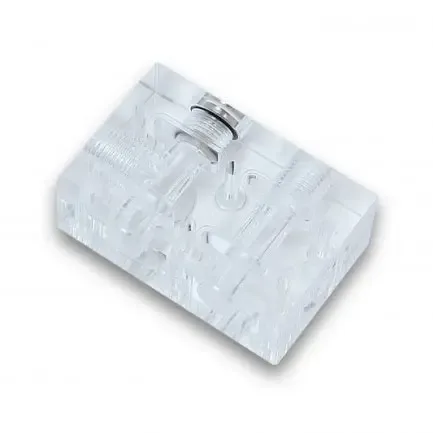 EK Water EK-FC Terminal DUAL Parallel 1-Slot - Plexi