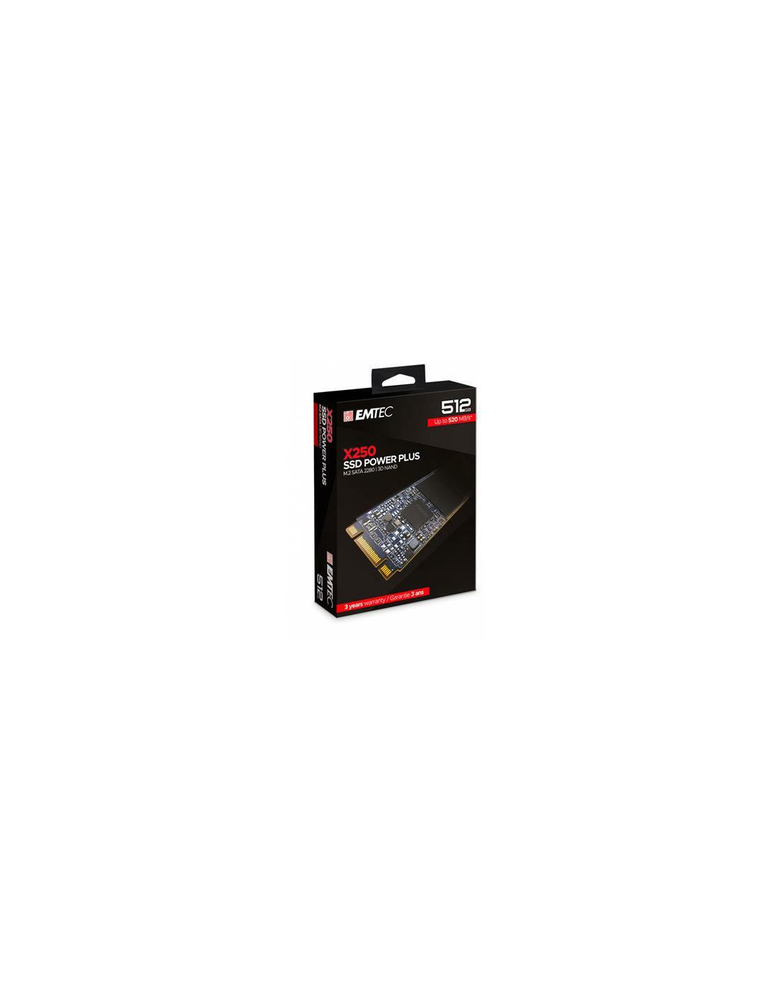 Emtec Power Plus X250 SSD - 512GB - SATA-600 - M.2 2280