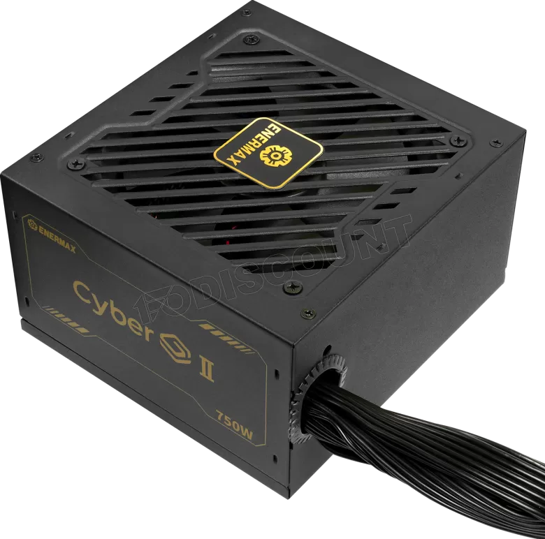 Enermax Power Supply 750W CyberG II 80+ Gold Black non-mod