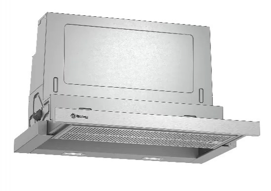 Exaustor telescópico 60 cm BT267MX 399 m³/h (Inox) - BALAY