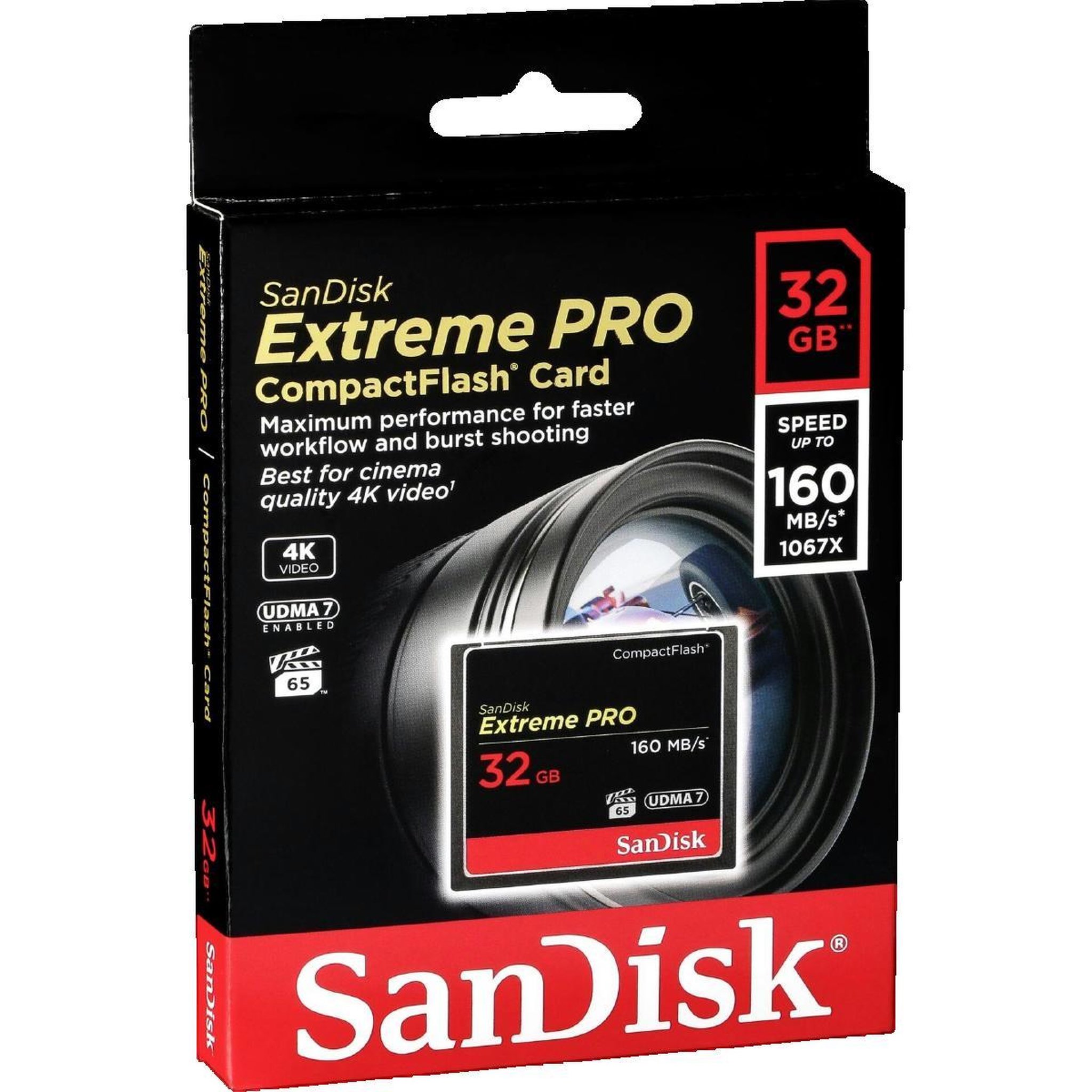 EXTREME PRO CF 160MB/S 32 GB VPG 65