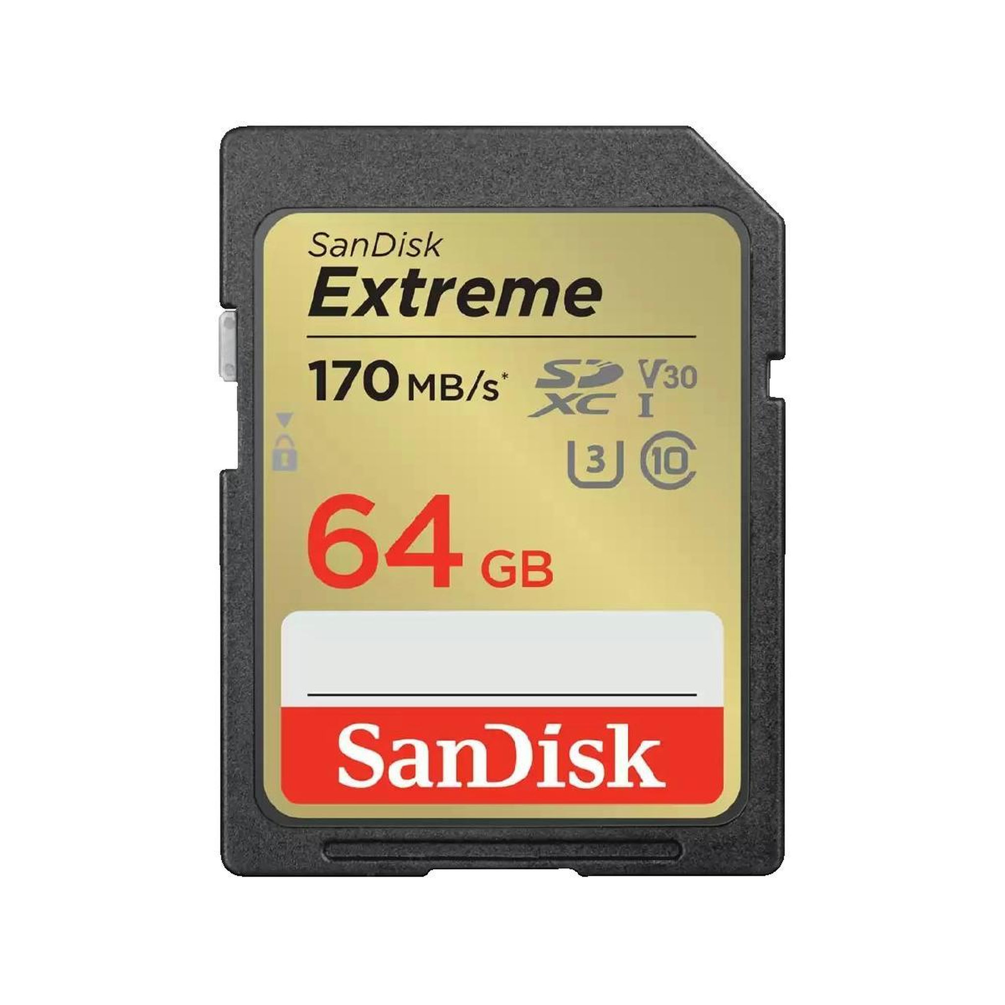 Extreme SDXC 64 GB geheugenkaart