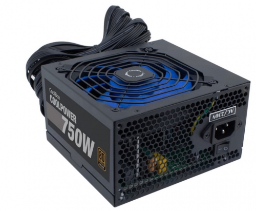 FONTE ALIMENTAÇÃO COOLBOX POWER SUPPLY ATX COOLPOWER 750W 80+BZ COO-FACPO-750