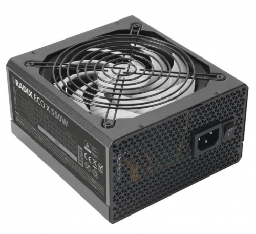 Fonte de Alimentação Radix Eco X 550W ATX (Preto) - TACENS