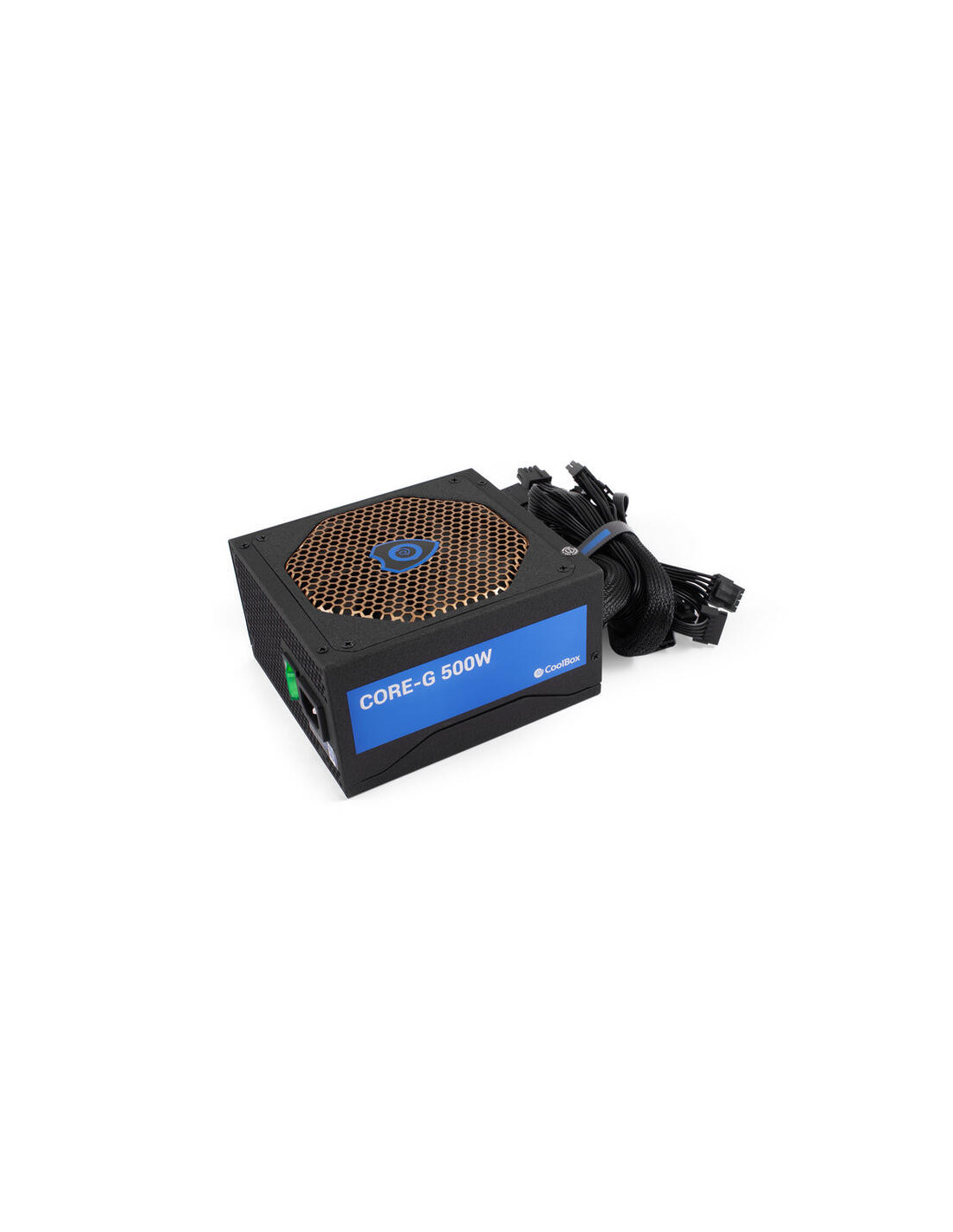 Fonte Coolbox CORE-G GM-500G, 500W 80+ Gold, ATX 20+4 pinos