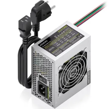 Fonte de alimentação Aisens ASPC-500SFX-PSEBK SFX / 500W / Ventoinha de 8cm