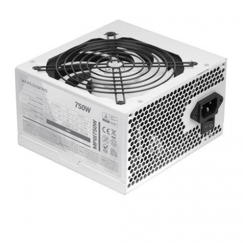 Fonte de Alimentação ATX 750W 20+4 pin MPIII750W (Branco) - MARS GAMING