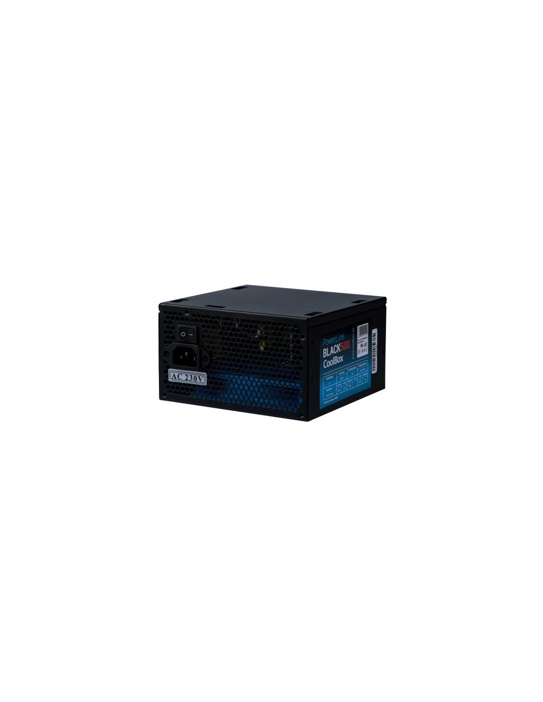 Fonte de Alimentação Coolbox COO-FAPW2-650W ATX - 650W, Ativa, 12cm Ventoinha, PFC Ativo