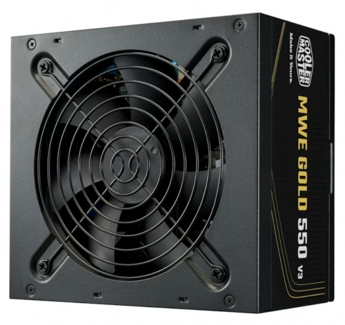 Fonte de alimentação Cooler Master MWE Gold 550 V3 550w 80+ Gold não modular ATX MPE-5502-ACAAG-3BUK