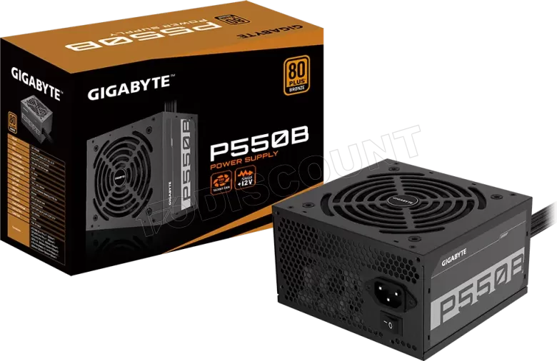 Fonte de Alimentação Gigabyte PB550B 550W ATX 80 Plus Bronze