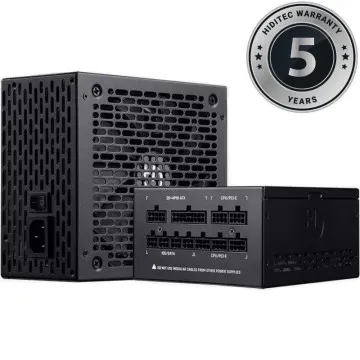 Fonte de alimentação Hiditec BZX850 V2/ 850 W/ Ventilador de 14 cm/ 80 Plus Bronze