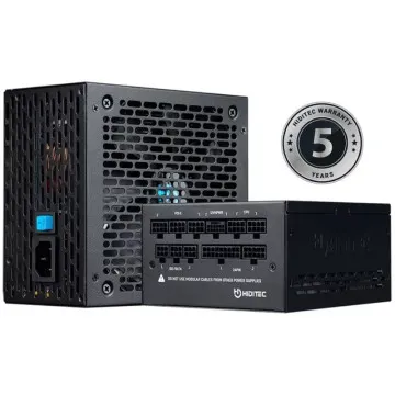 Fonte de alimentação Hiditec GDX750 V2/ 750W/ Ventilador de 14cm/ ATX 3.0/ PCIe 5.0/ 80 Plus Gold