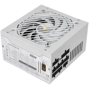 Fonte de alimentação Mars Gaming MPB850SIM/ 850 W/ Ventoinha de 14 cm/ Bronze 80 Plus/ Branco