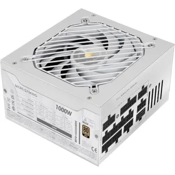 Fonte de alimentação Mars Gaming MPB1000SIM/ 1000 W/ Ventoinha de 14 cm/ 80 Plus Gold/ Branco