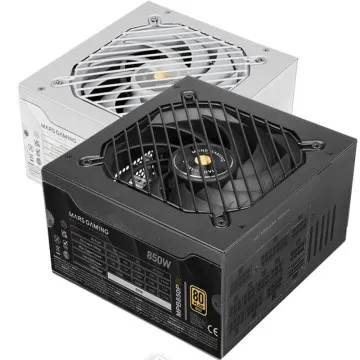 Fonte de alimentação Mars Gaming MPB850PSI/ 850 W/ Ventoinha de 14 cm/ 80 Plus Gold