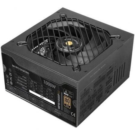 Fonte de alimentação Mars Gaming MPB1000PSI/ 1000W/ Ventoinha de 14cm/ 80 Plus Gold