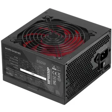 Fonte de alimentação Mars Gaming MPIII550P/ 550 W/ ventoinha de 12 cm