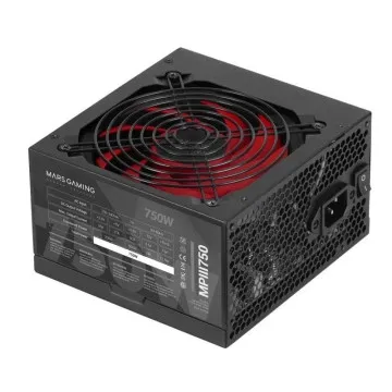 Fonte de alimentação Mars Gaming MPIII750/ 750 W/ ventoinha de 12 cm