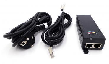 Fonte de alimentação Poly Trio C60 com cabo de alimentação e plugue CAT-5 EMEA INTL Euro