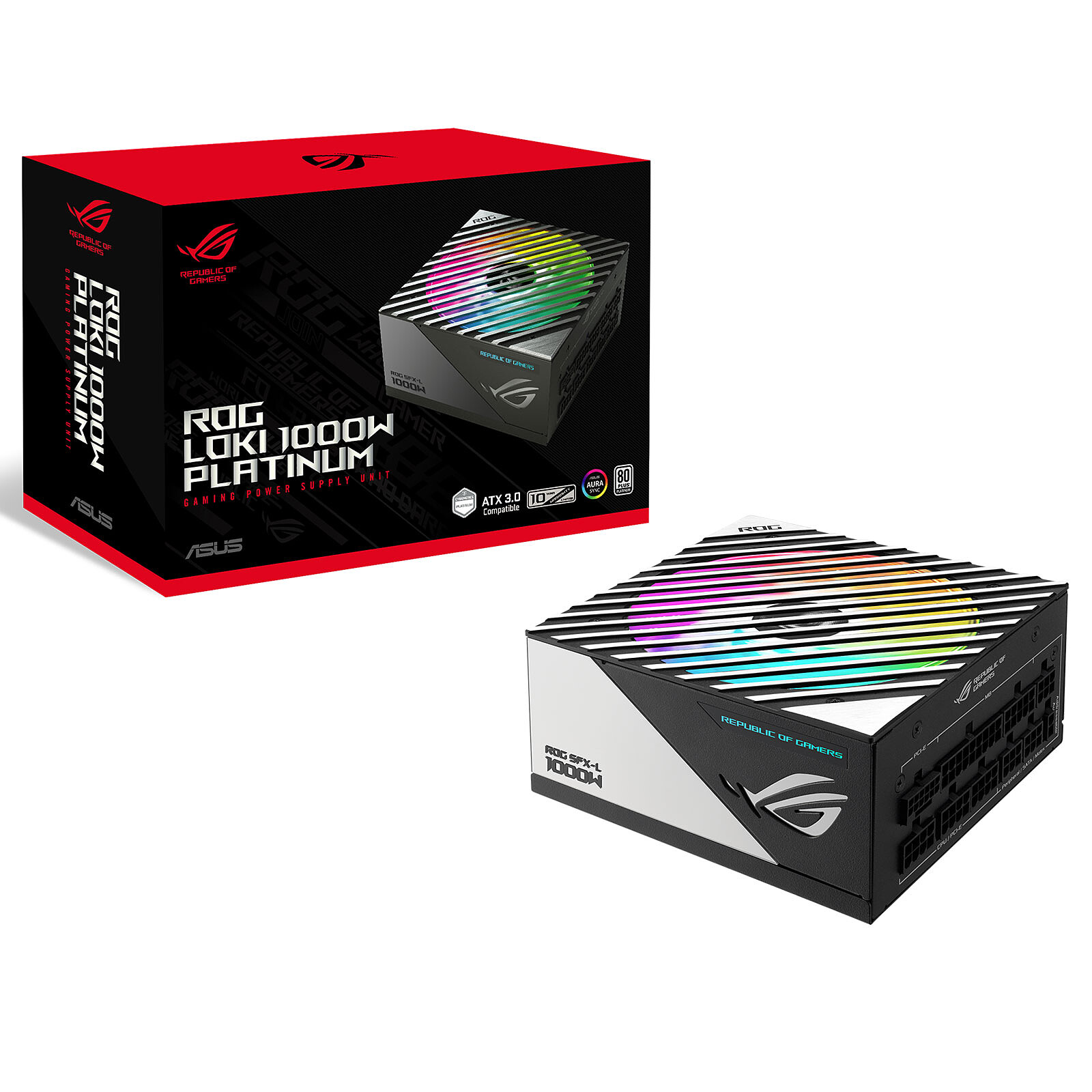 Fonte de Alimentação ROG Loki SFX-L 1000W 80+ Platinum Modular - ASUS