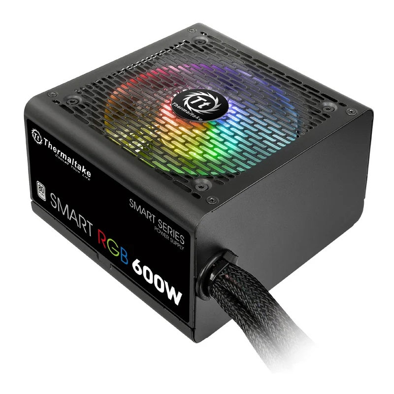 FONTE DE ALIMENTAÇÃO THERMALTAKE SMART RGB 600W 80 PLUS