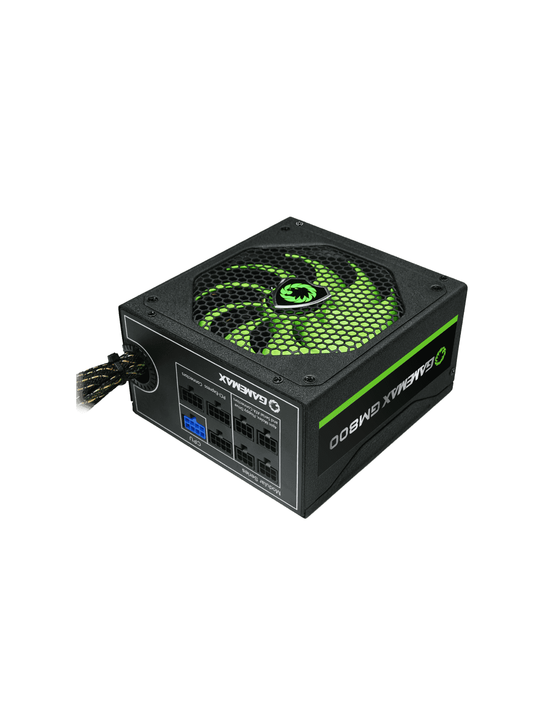 Fonte Gamemax GM-800 800W Bronze, Semi-Modular, PFC Ativo, EAN:6931858730044